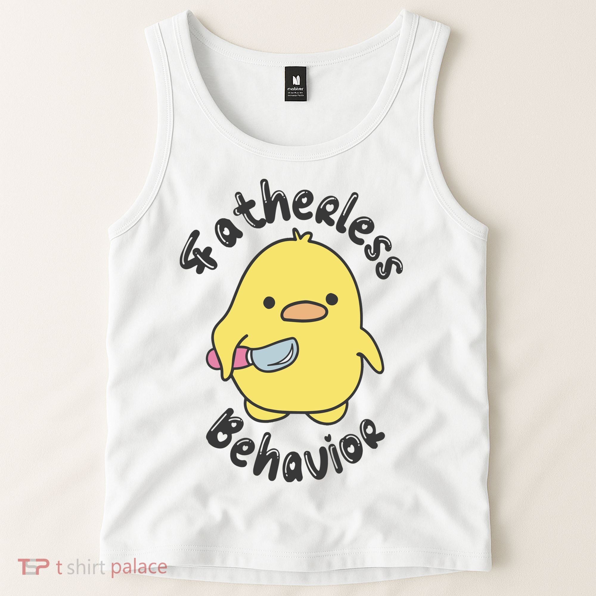Fatherless Behavior Funny Mental Health Tank Top