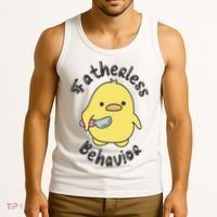 Fatherless Behavior Funny Mental Health Tank Top thumb 3