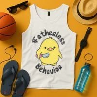 Fatherless Behavior Funny Mental Health Tank Top thumb 4