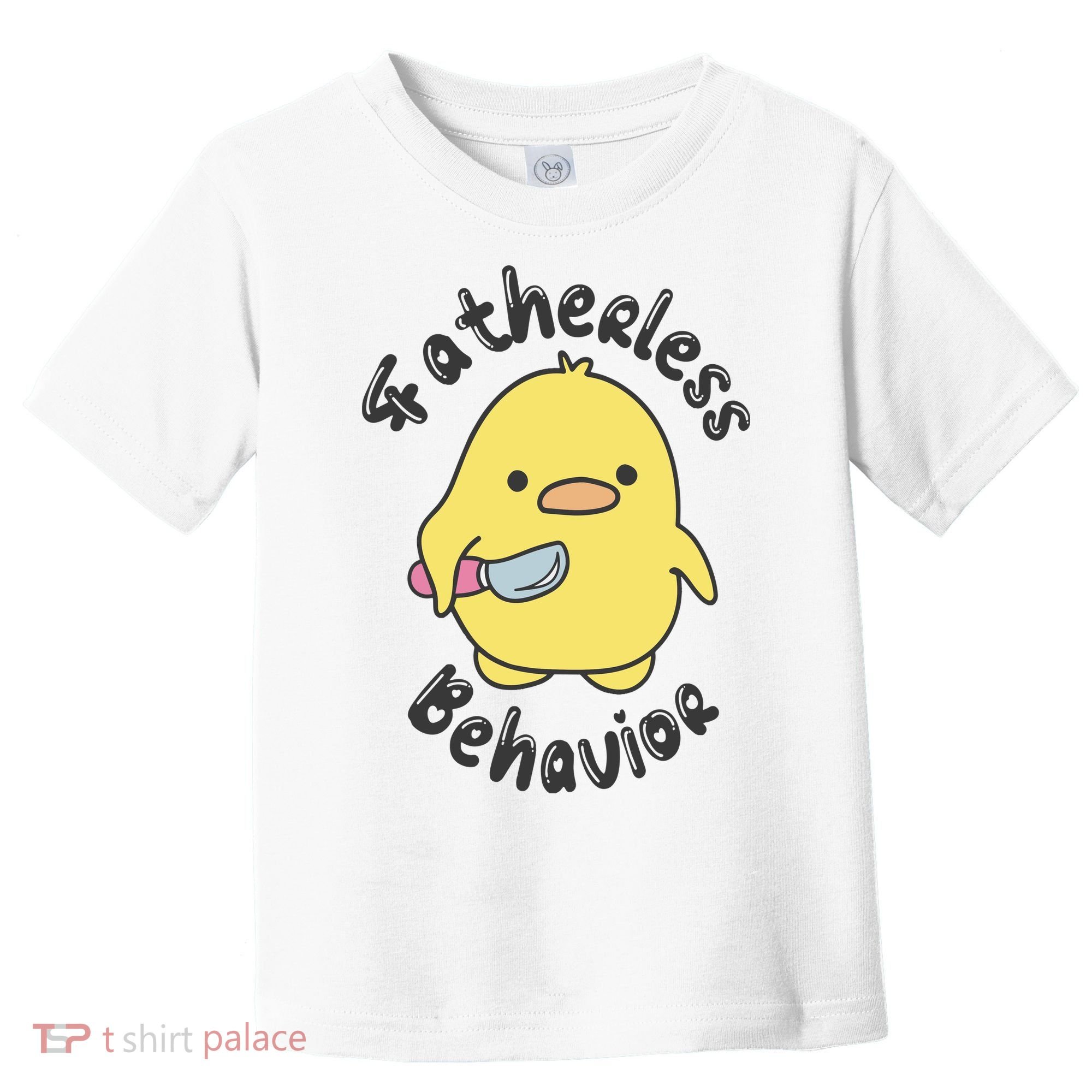 Fatherless Behavior Funny Mental Health Toddler T-Shirt