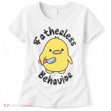 Fatherless Behavior Funny Mental Health Women's T-Shirt