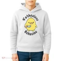 Fatherless Behavior Funny Mental Health Kids Hoodie thumb 4