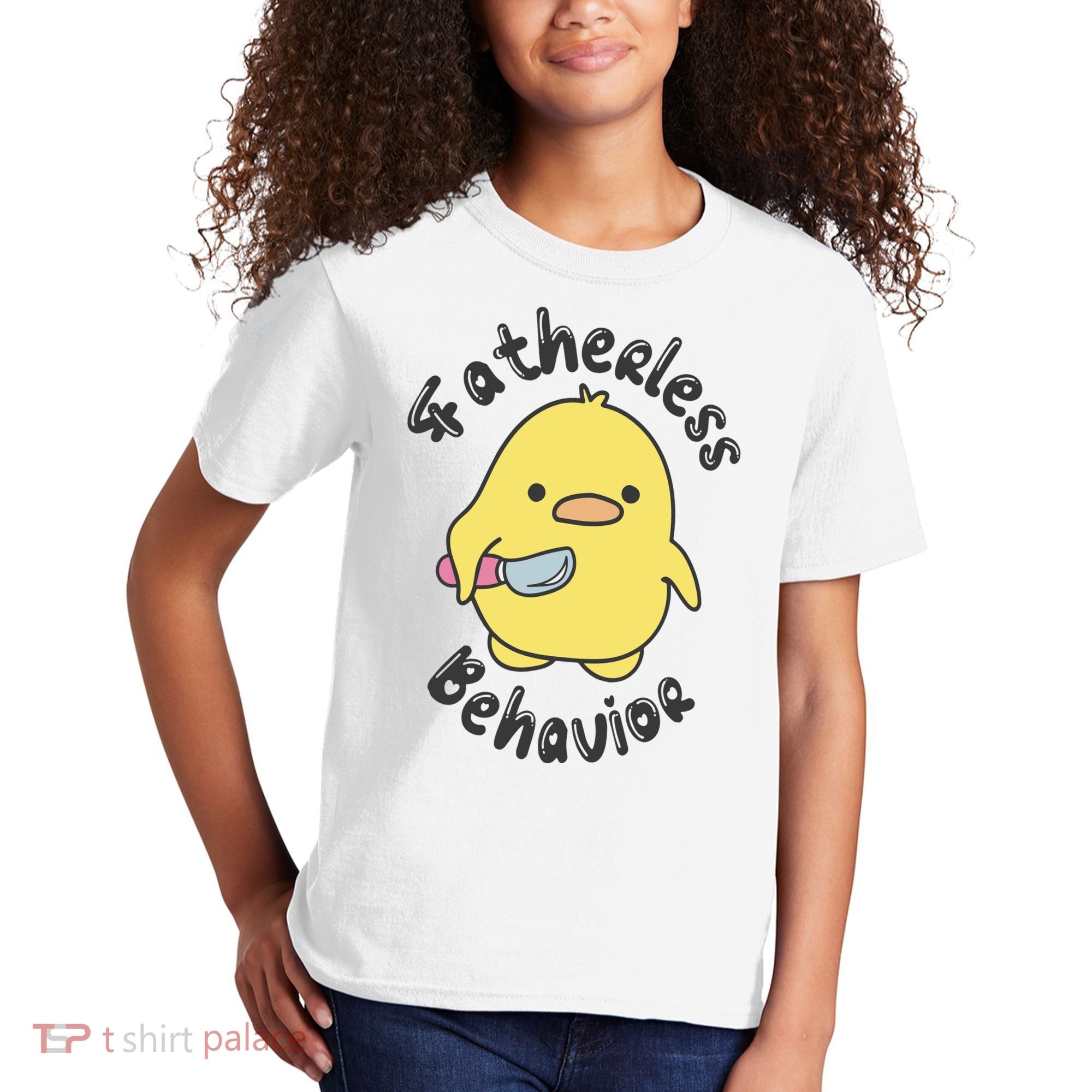 Fatherless Behavior Funny Mental Health Kids T-Shirt