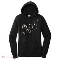 French Bulldog Flower Fly Dandelion Funny Dog Lovers Women's Hoodie thumb 0