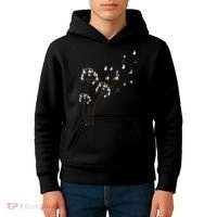 French Bulldog Flower Fly Dandelion Funny Dog Lovers Kids Hoodie thumb 4