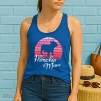French Bulldog Frenchie Mama Dog Sayings Gift Women's Tank Top thumb 2