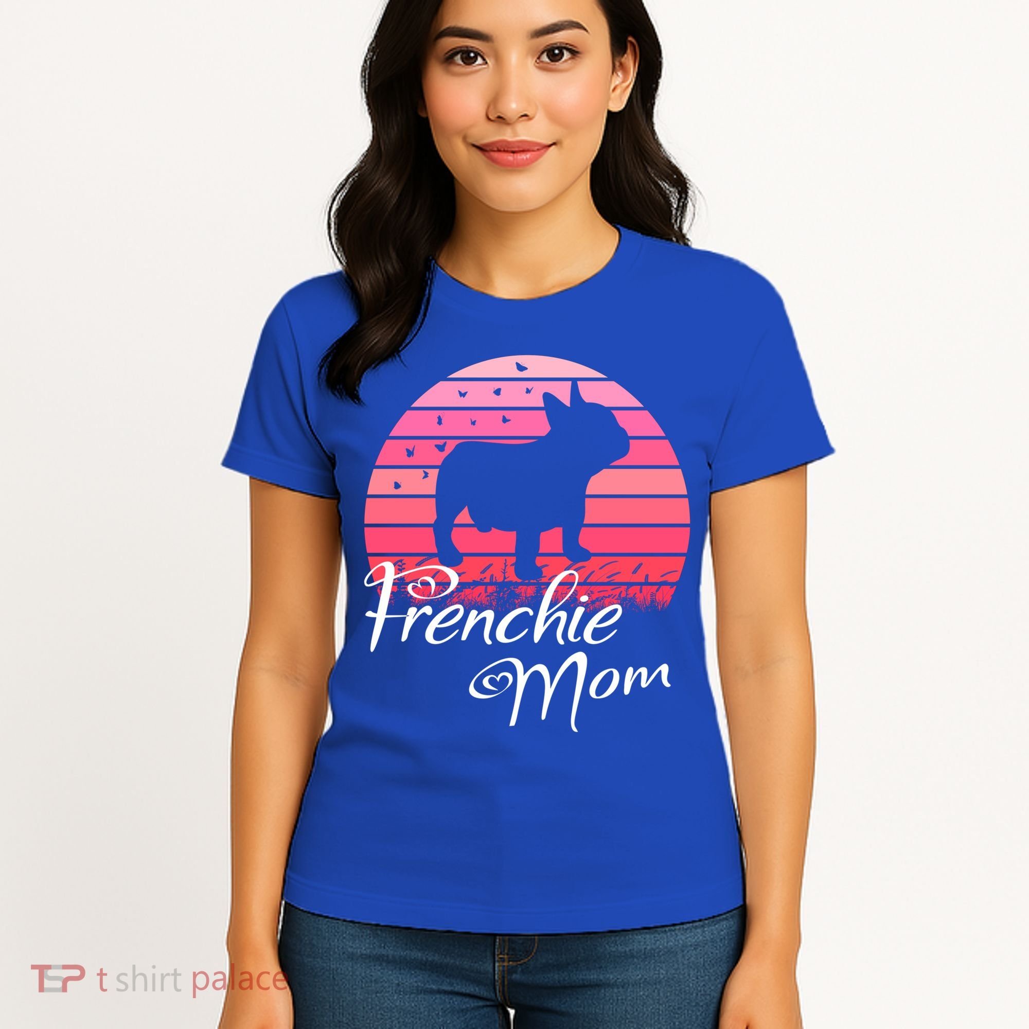 French Bulldog Frenchie Mama Dog Sayings Gift Women's T-Shirt