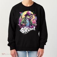 Funny Bass Fishing Bruh Women's Sweatshirt thumb 0