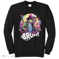 Funny Bass Fishing Bruh Sweatshirt thumb 0