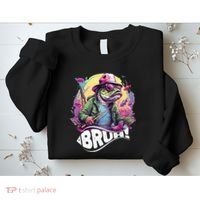 Funny Bass Fishing Bruh Sweatshirt thumb 2