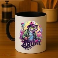 Funny Bass Fishing Bruh Coffee Mug thumb 4