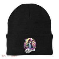 Funny Bass Fishing Bruh Beanie thumb 0