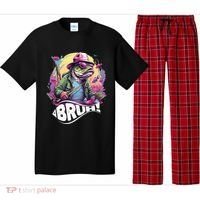 Funny Bass Fishing Bruh Pajama Set thumb 0