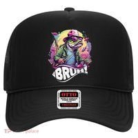 Funny Bass Fishing Bruh Hat thumb 0