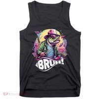 Funny Bass Fishing Bruh Tank Top thumb 0