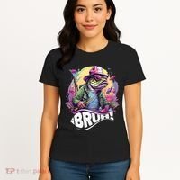 Funny Bass Fishing Bruh Women's T-Shirt thumb 4