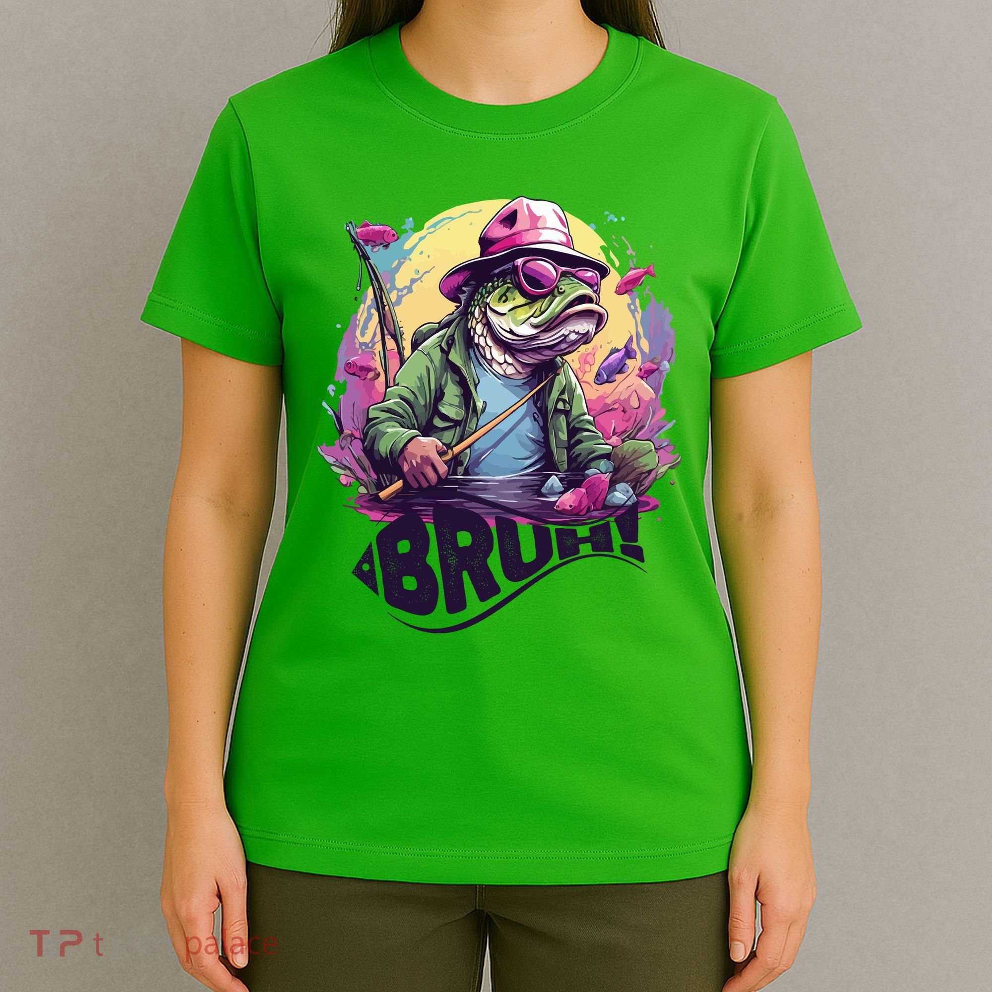 Funny Bass Fishing Bruh T-Shirt