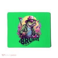 Funny Bass Fishing Bruh Mousepad thumb 0