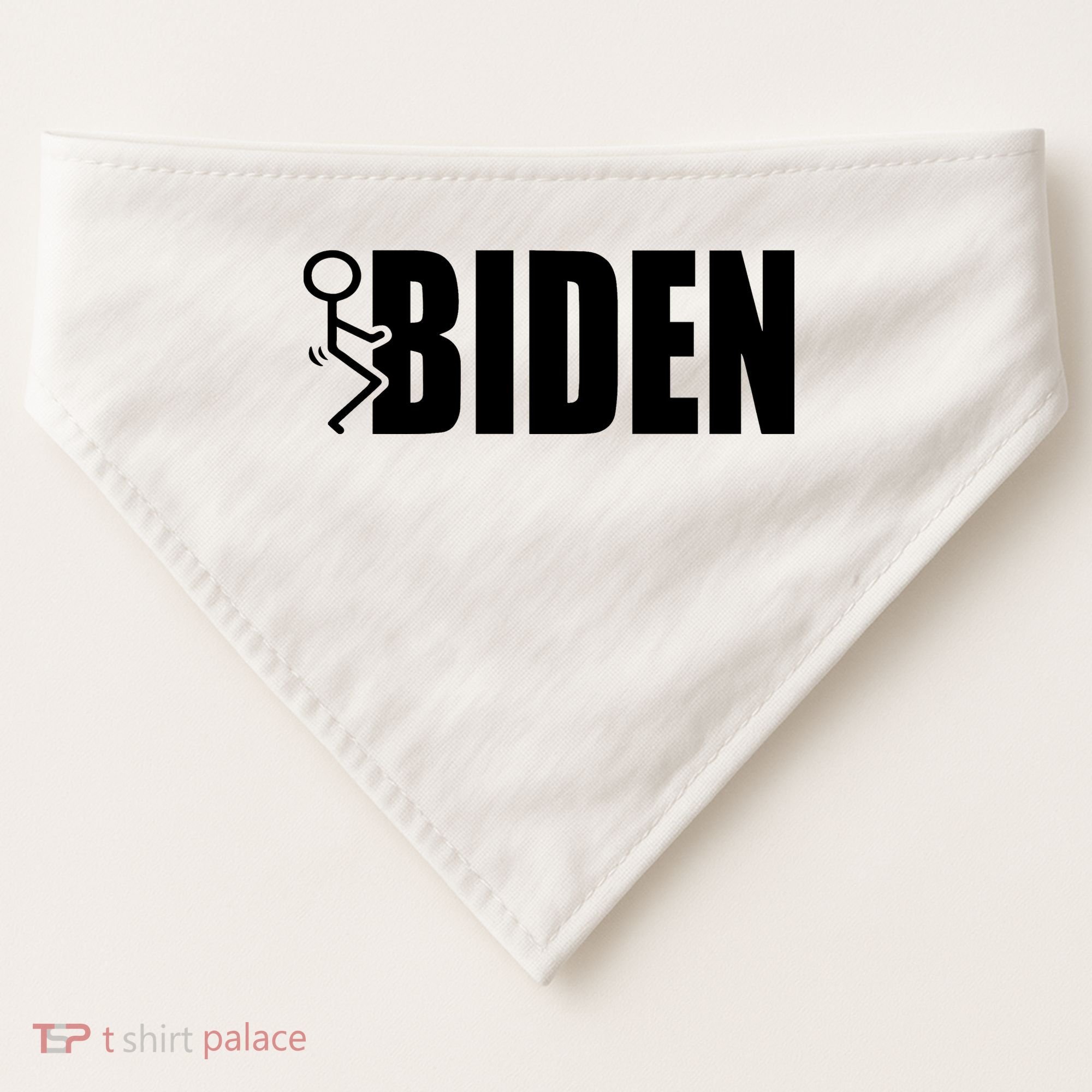 Fuck Biden USA-Made Doggie Bandana