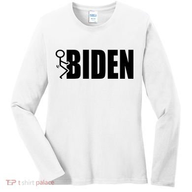 Fuck Biden Women's Long Sleeve Shirt