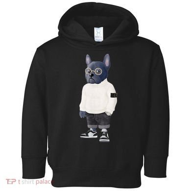 French Bulldog Toddler Hoodie