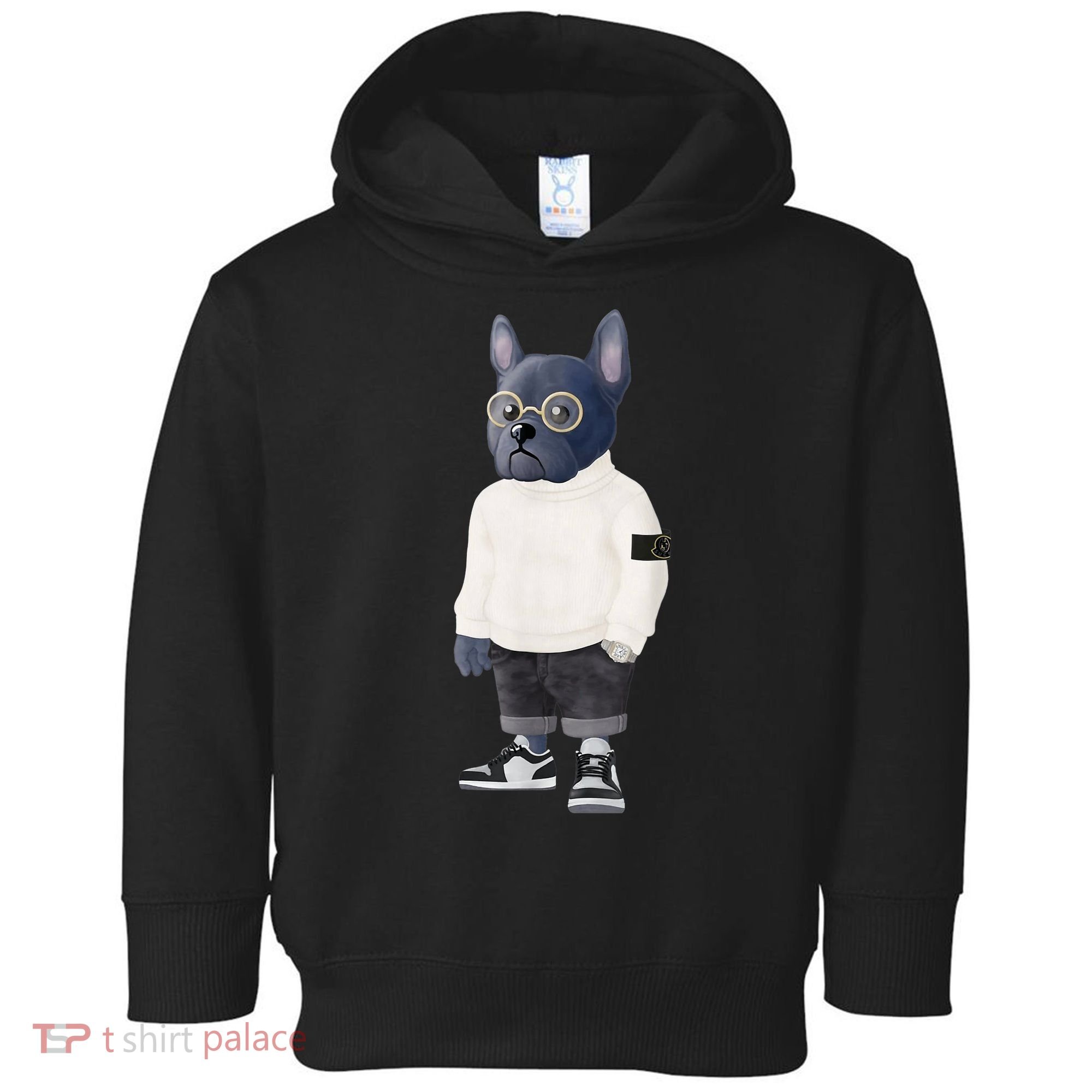 French Bulldog Toddler Hoodie