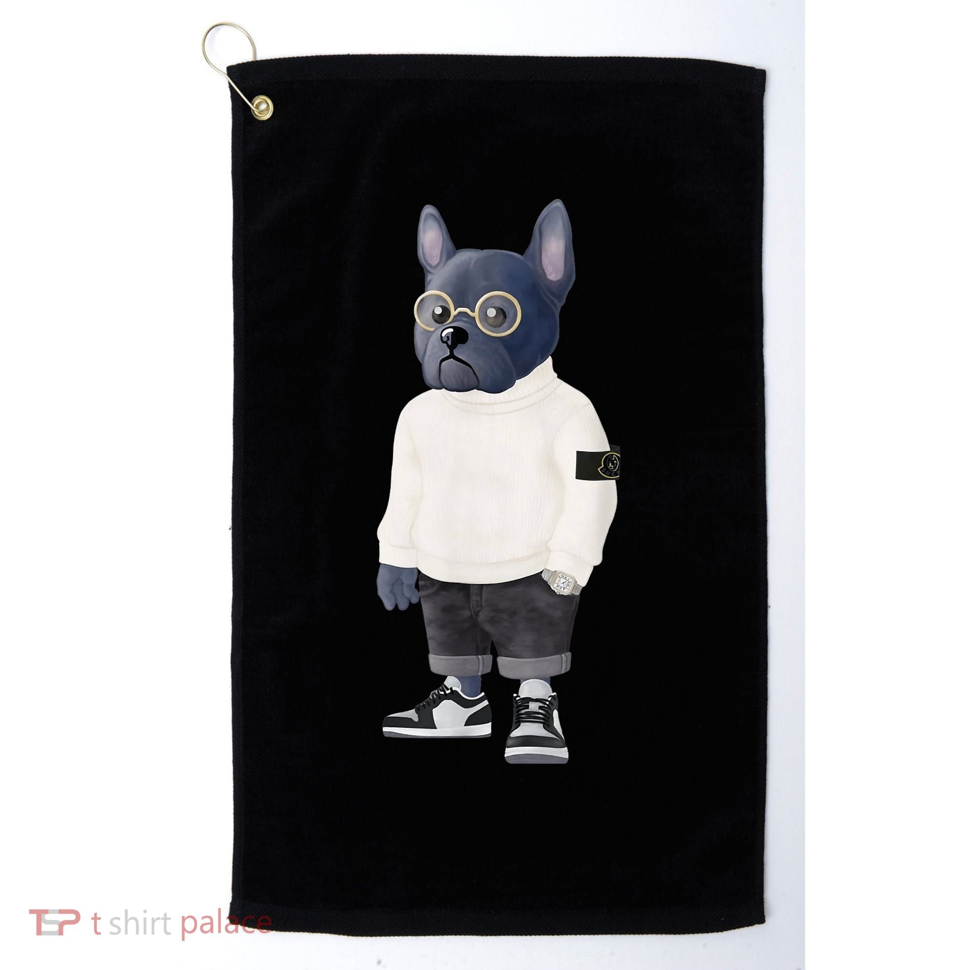French Bulldog Golf Towel