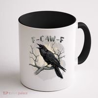 F-Caw-F Bird Coffee Mug thumb 1