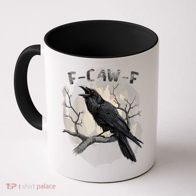 F-Caw-F Bird Coffee Mug