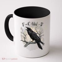 F-Caw-F Bird Coffee Mug thumb 0