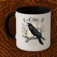 F-Caw-F Bird Coffee Mug thumb 2