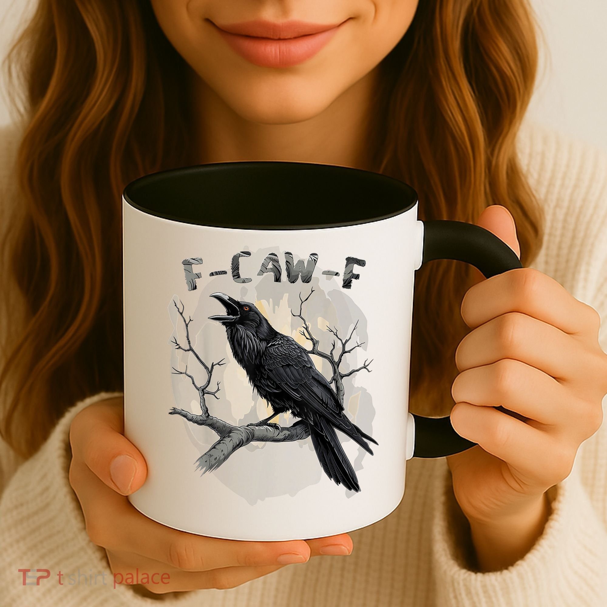 F-Caw-F Bird Coffee Mug