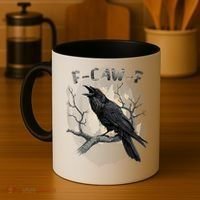 F-Caw-F Bird Coffee Mug thumb 4