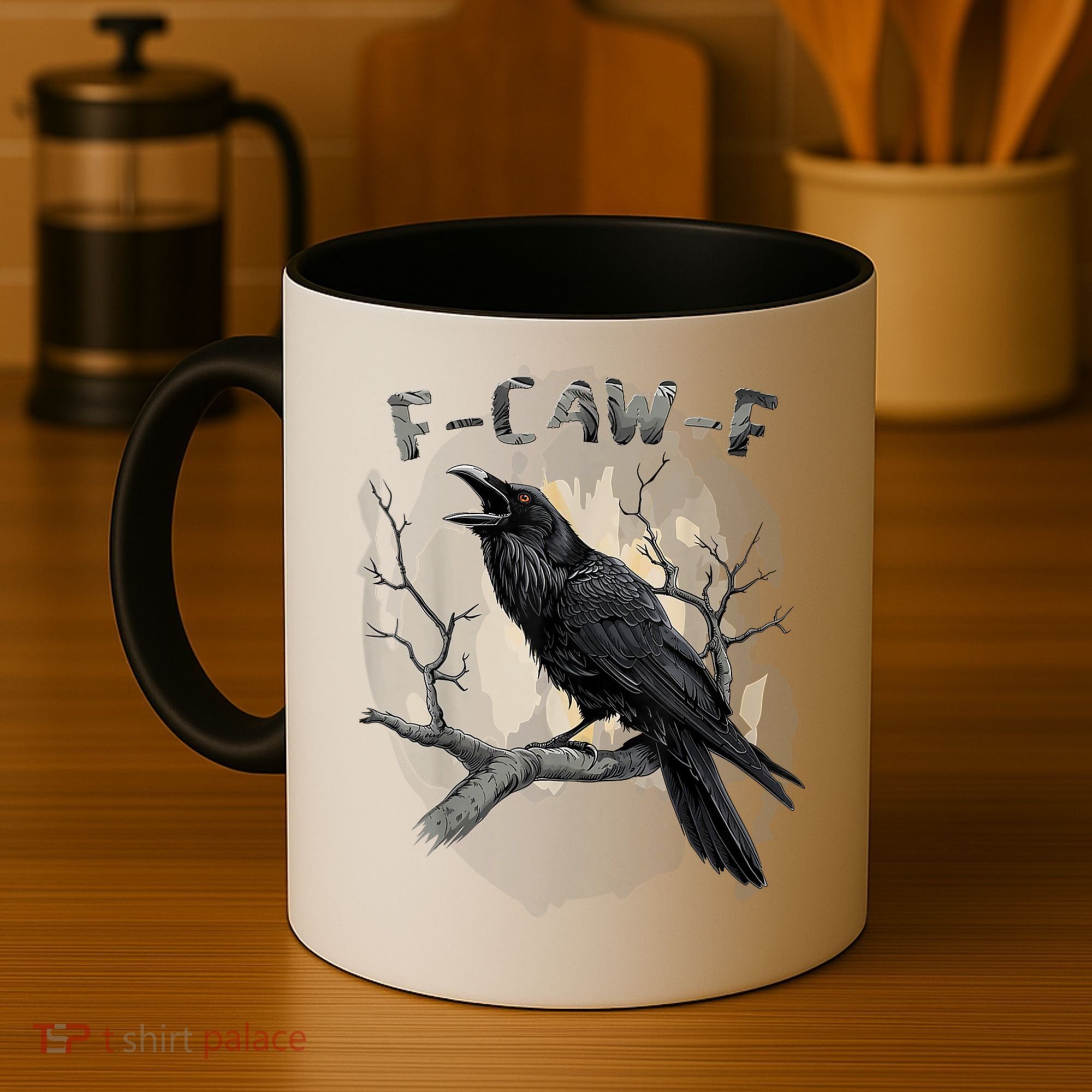 F-Caw-F Bird Coffee Mug
