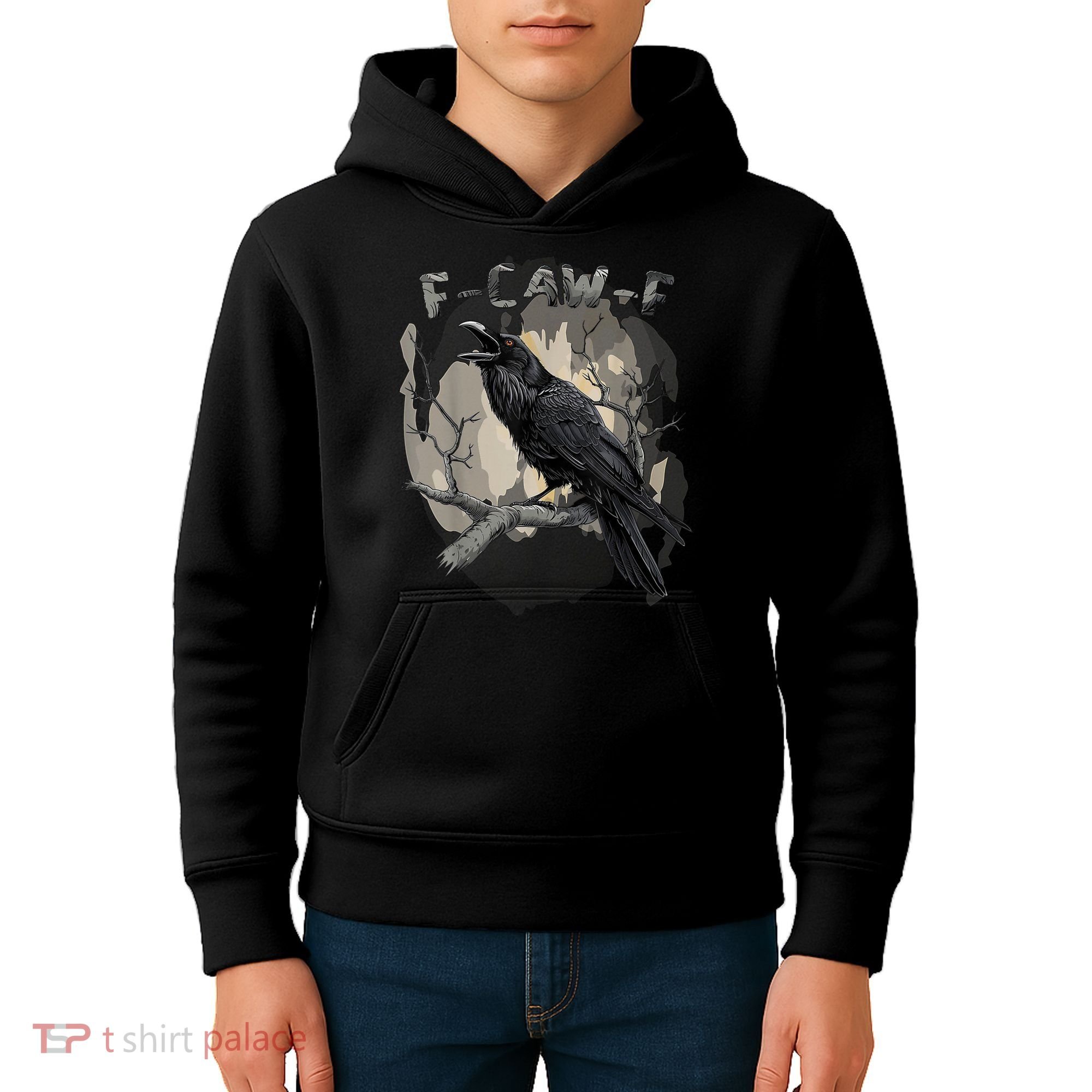 F-Caw-F Bird Kids Hoodie
