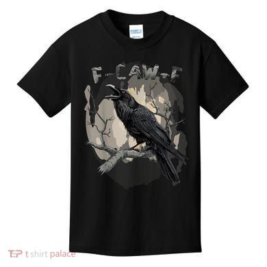 F-Caw-F Bird Kids T-Shirt