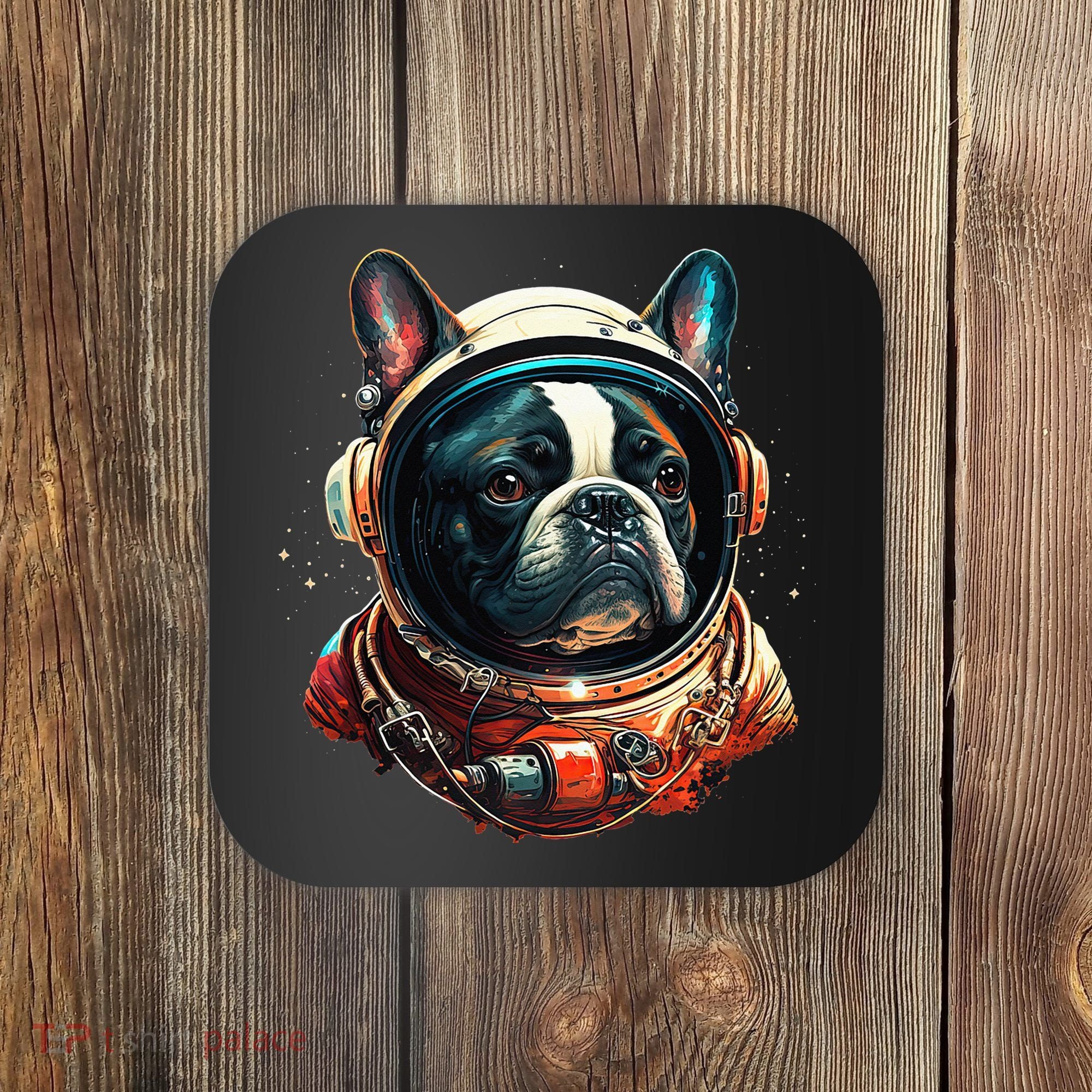 French Bulldog Frenchie Astronaut in the Space Coaster