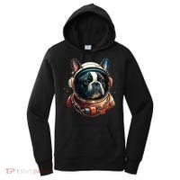 French Bulldog Frenchie Astronaut in the Space Women's Hoodie thumb 0