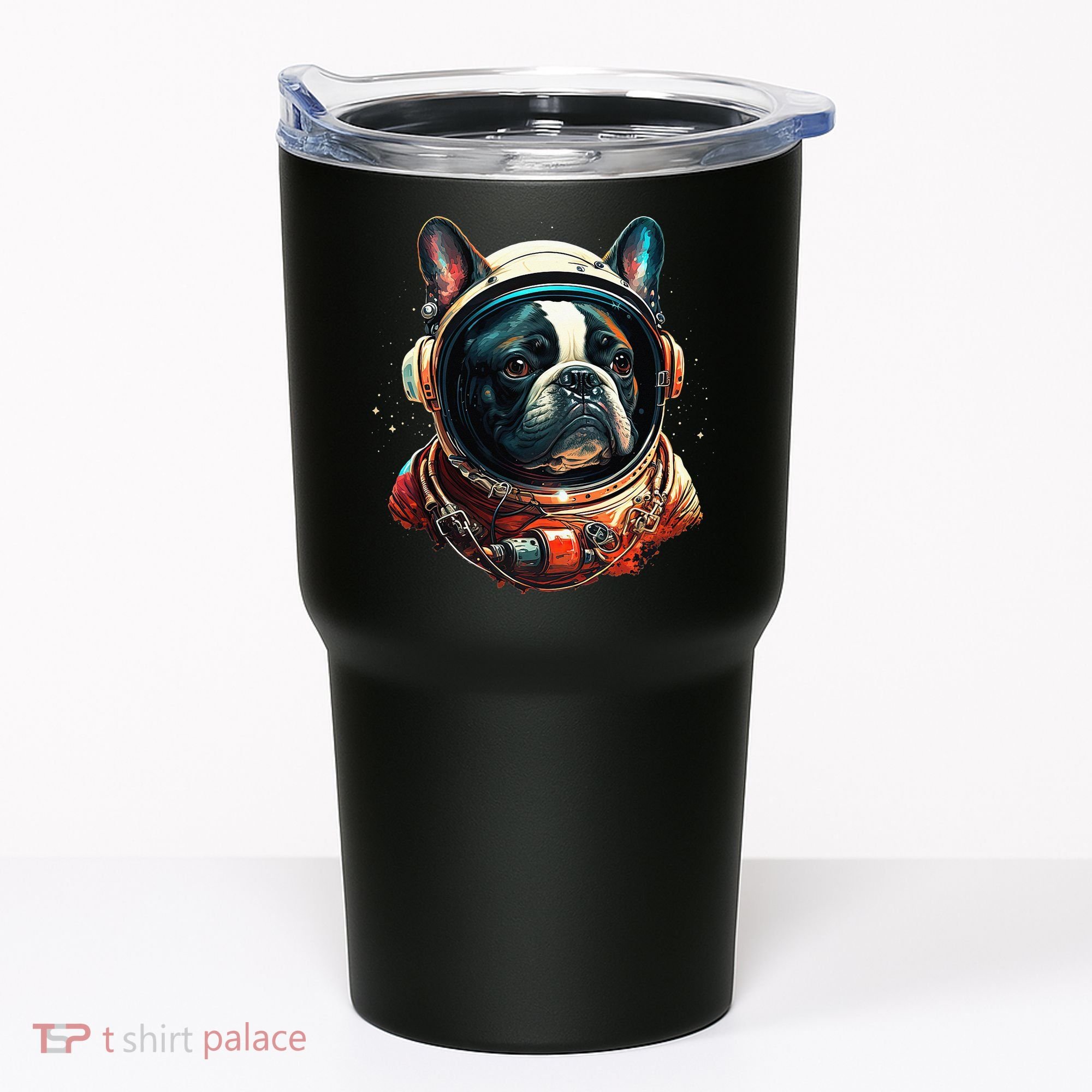 French Bulldog Frenchie Astronaut in the Space Tumbler