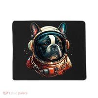 French Bulldog Frenchie Astronaut in the Space Mousepad thumb 0