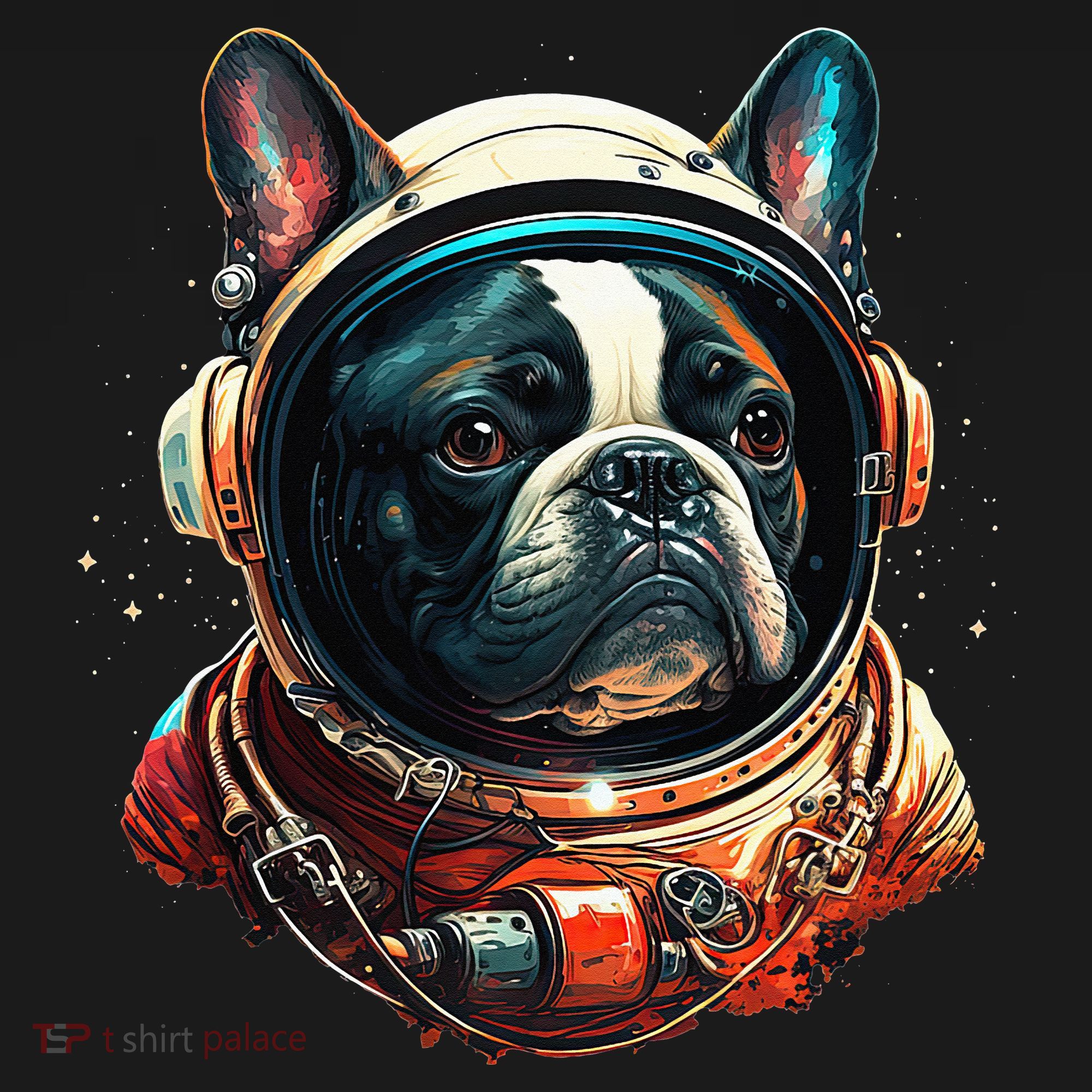 French Bulldog Frenchie Astronaut in the Space Kids Sweatshirt