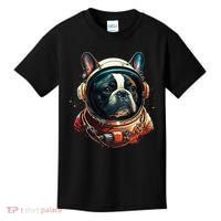 French Bulldog Frenchie Astronaut in the Space Kids T-Shirt thumb 0