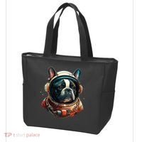 French Bulldog Frenchie Astronaut in the Space Tote Bag thumb 3
