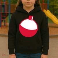Fishing Bobber Kids Hoodie thumb 3