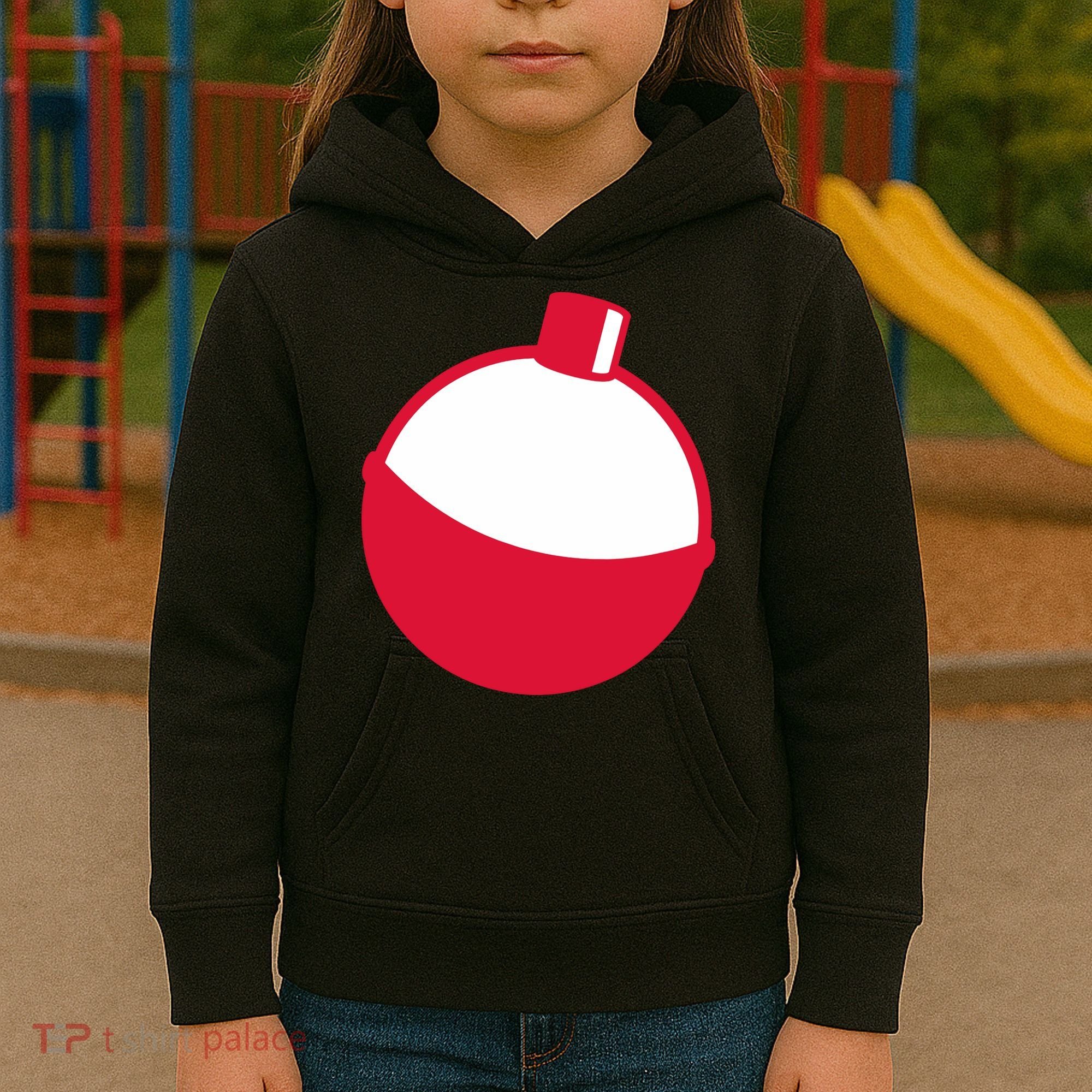 Fishing Bobber Kids Hoodie