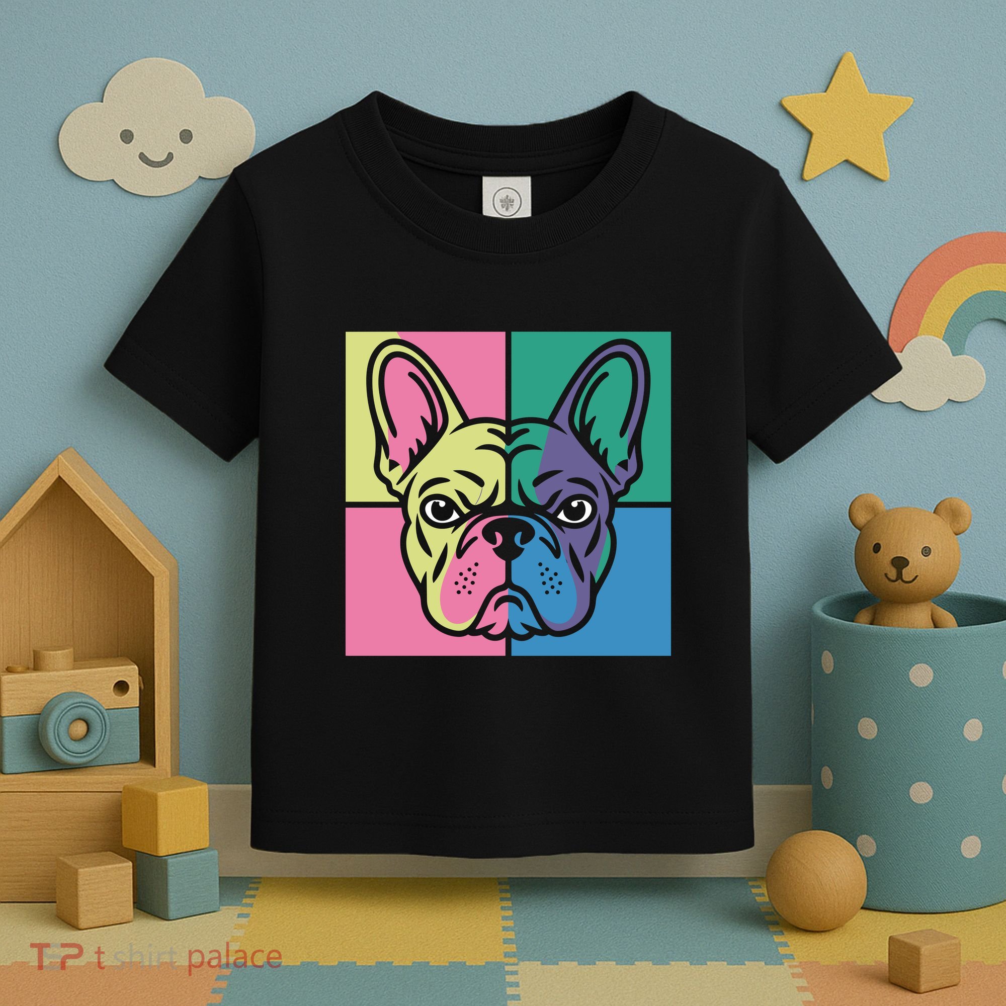 French Bulldog Toddler T-Shirt