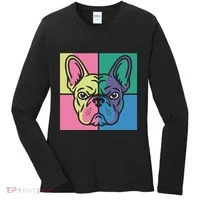 French Bulldog Women's Long Sleeve Shirt thumb 0