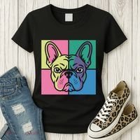 French Bulldog Women's T-Shirt thumb 3