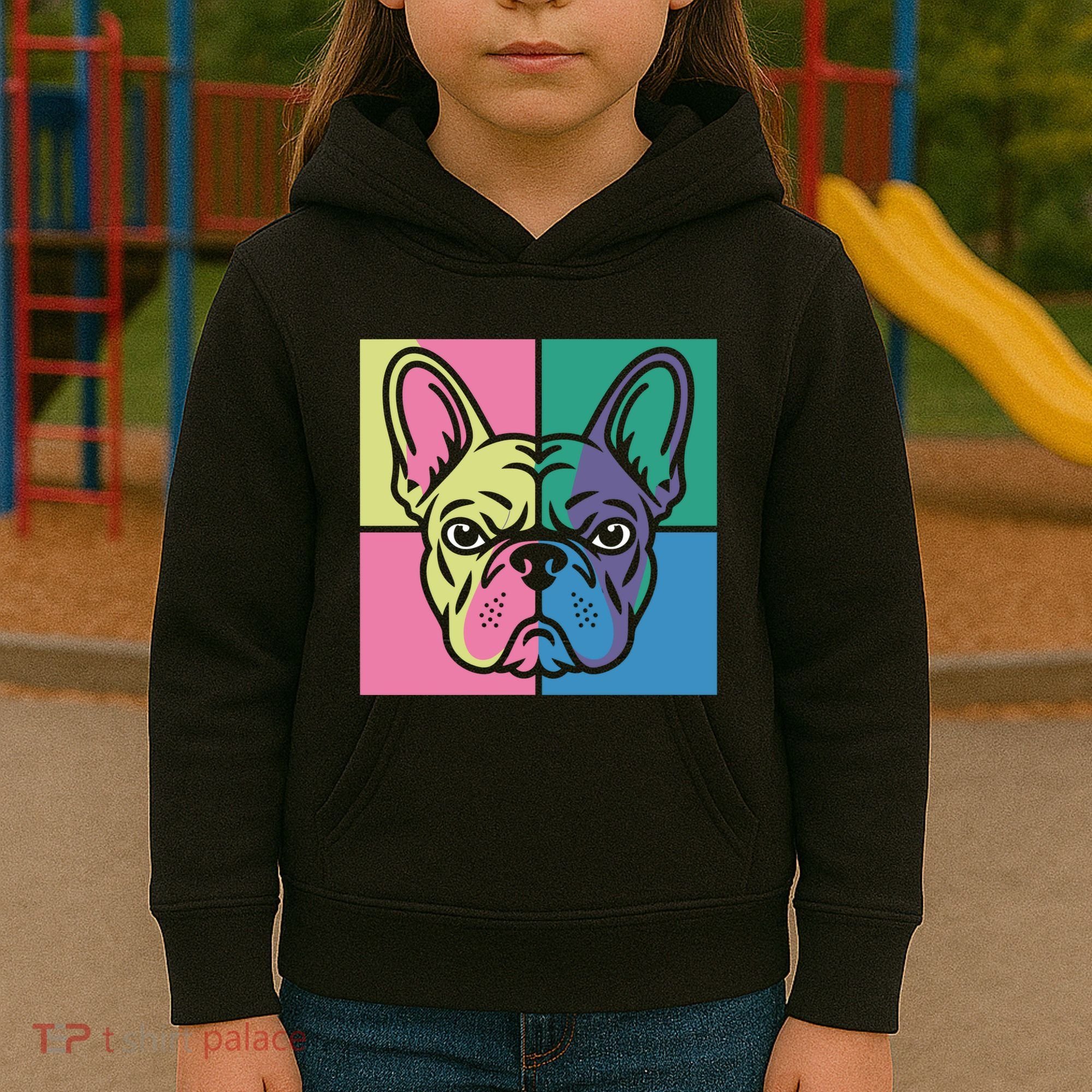 French Bulldog Kids Hoodie