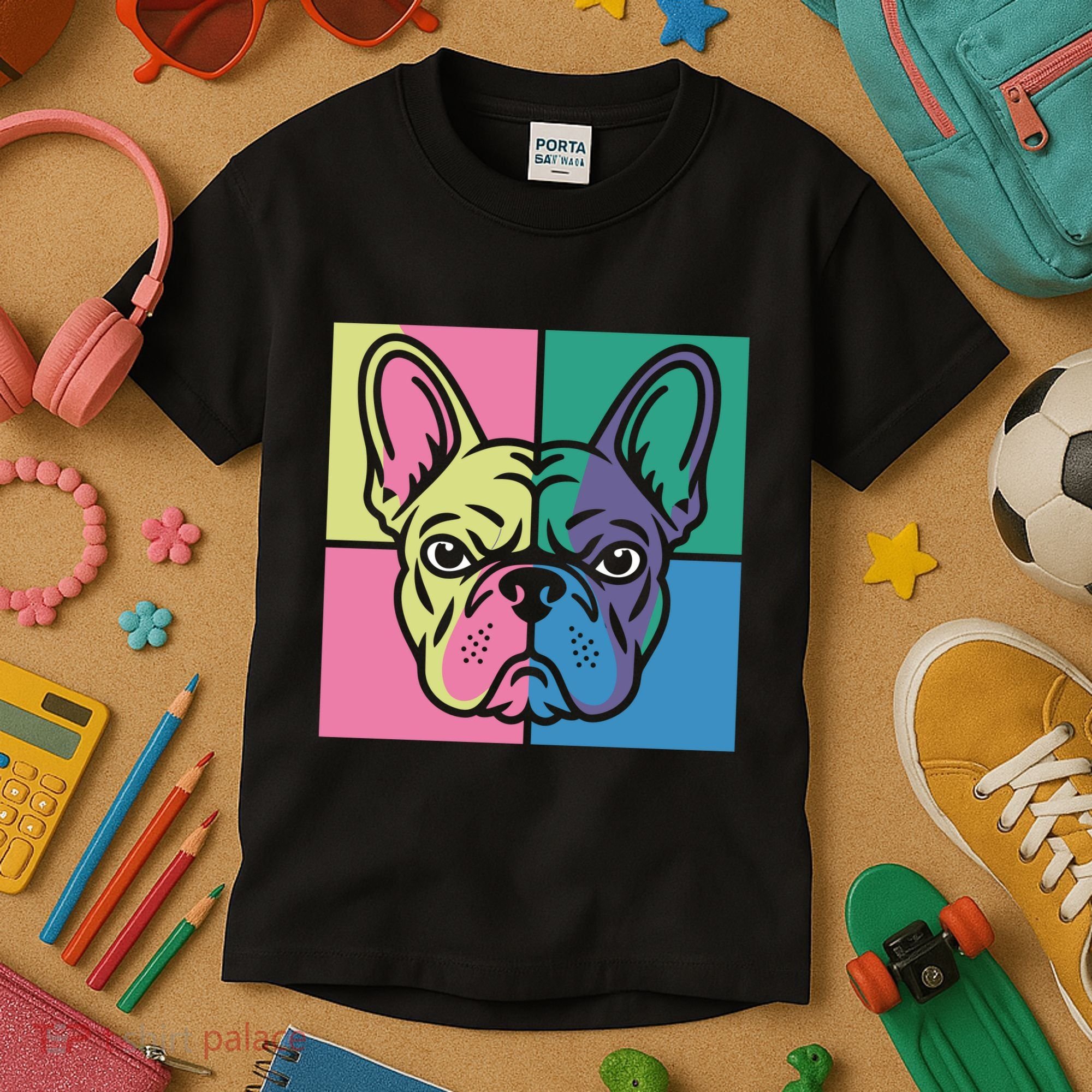 French Bulldog Kids T-Shirt